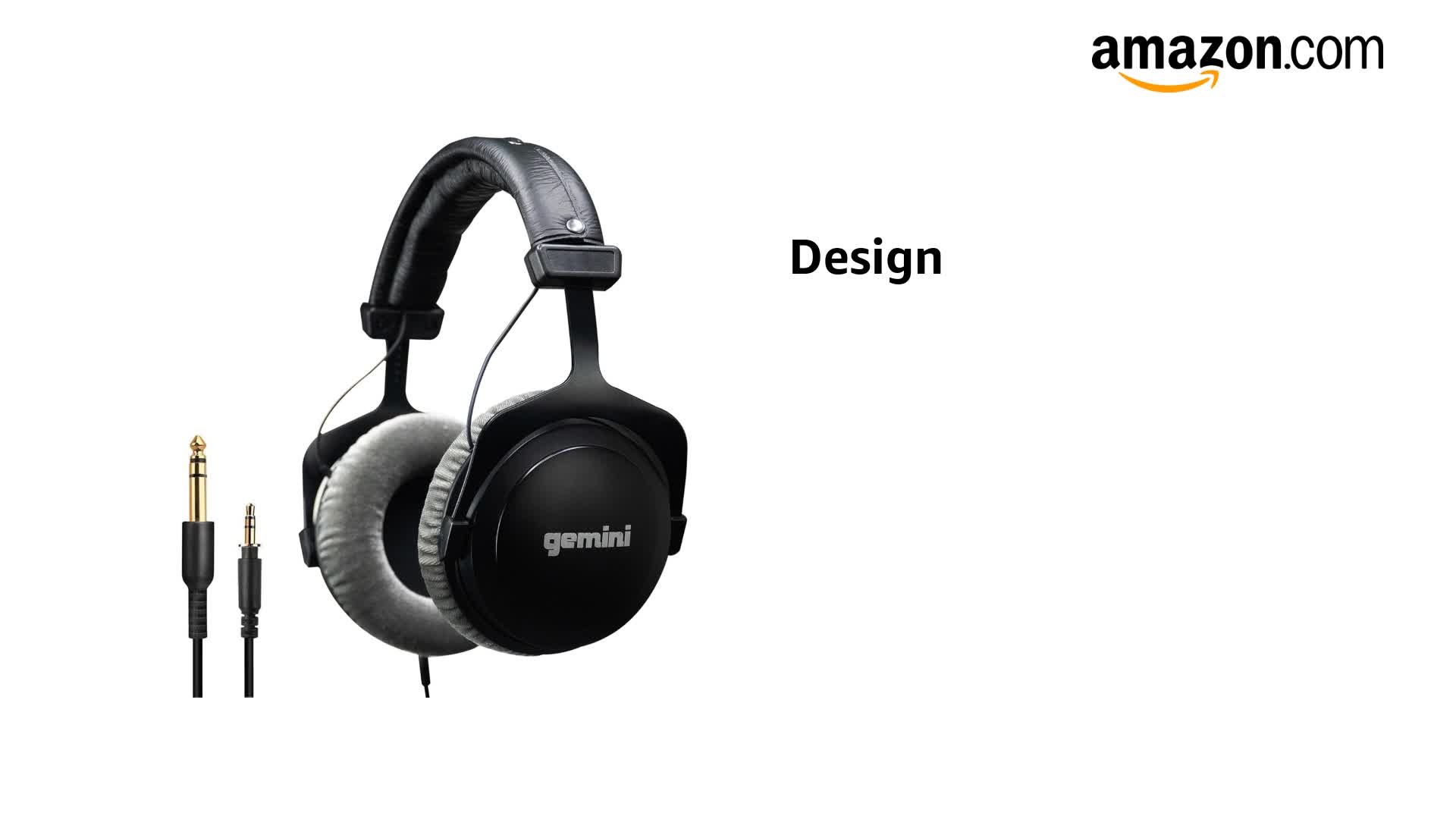 Amazon.com: Gemini Pro Headphones – 53mm Drivers, Closed-Back
